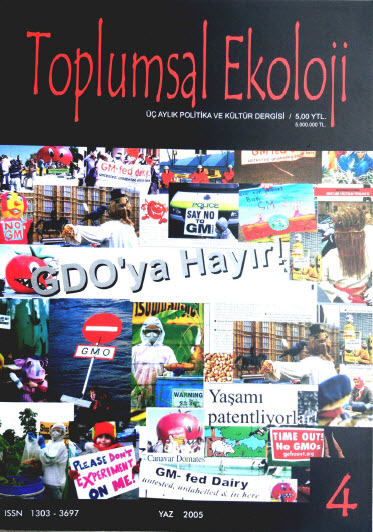 Toplumsal Ekoloji Dergisi Sayı : 6